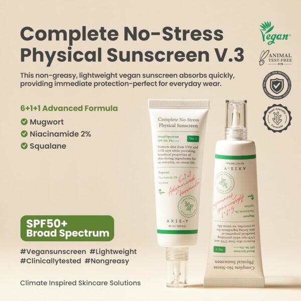 Complete No-Stress Physical Sunscreen (SPF50+/PA++++) 50ml